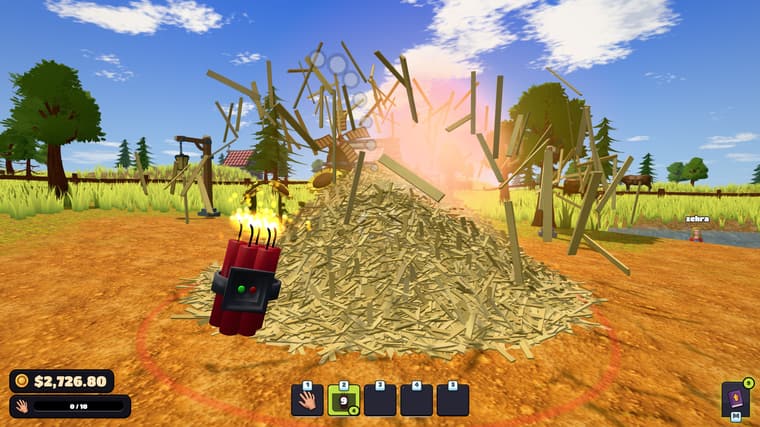 One stick of dynamite takes a whole hillside of straw with it.